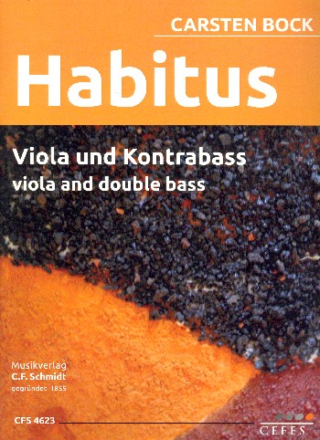 Habitus  für Viola und Kontrabass  2 Spielpartituren