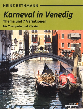 Karneval in Venedig - Thema und 7 Variationen  für Trompete und Klavier  