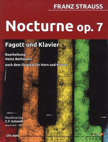 Nocturne Nr.7  für Fagott und Klavier  
