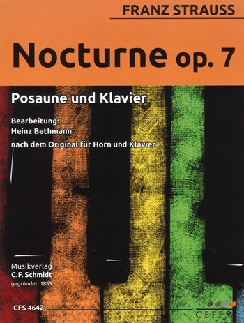 Nocturne Nr.7  für Posaune und Klavier  