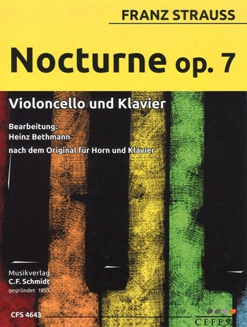 Nocturne Nr.7  für Violoncello und Klavier  