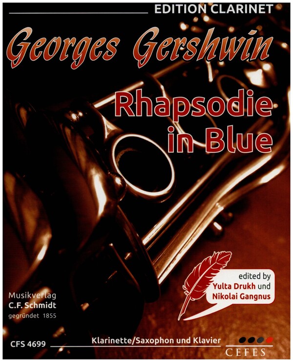 Rhapsodie in Blue&nbsp;&nbsp;für Klarinette/Saxophon und Klavier&nbsp;&nbsp;