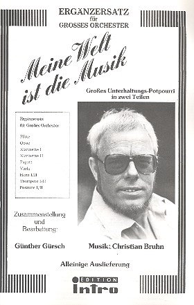 Meine Welt ist die Musik (Medley)&nbsp;&nbsp;für Salonorchester&nbsp;&nbsp;Ergänzungsstimmen