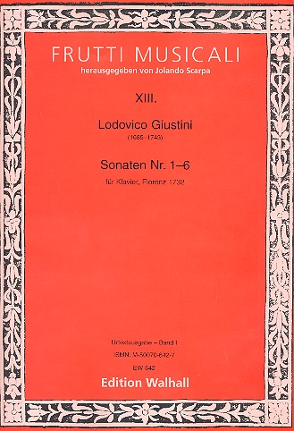 12 Sonaten op.1 Band 1 (Nr.1-6)  für Klavier  