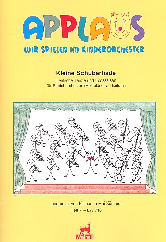 Kleine Schubertiade&nbsp;&nbsp;für Streichorchester (Holzbläser ad lib)&nbsp;&nbsp;Partitur