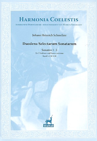 Duodena selectarum sonatarum Band 1 (Nr.1-3)&nbsp;&nbsp;für 2 Violinen und Bc&nbsp;&nbsp;Partitur und Stimmen (Bc nicht ausgesetzt)