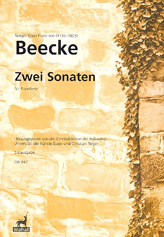 Zwei Sonaten  für Klavier  