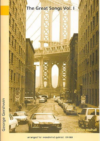 The great Songs Band 1&nbsp;&nbsp;für Flöte, Oboe, Klarinette, Horn und Fagott&nbsp;&nbsp;Partitur und Stimmen