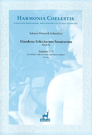 Duodena selectarum sonatarum Band 3 (Nr.7-9)  für Violine, Gambe und Bc  Partitur und Stimmen (Bc nicht ausgesetzt)