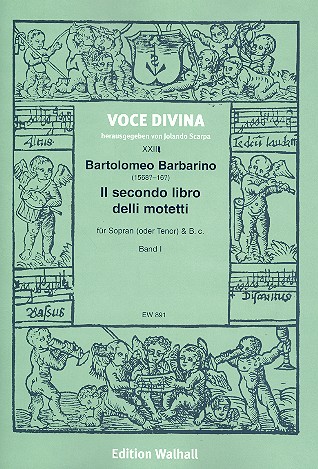 Il secondo libro delli motetti Band 1&nbsp;&nbsp;für Sopran (Tenor) und Bc&nbsp;&nbsp;2 Partituren (Bc nicht ausgesetzt)