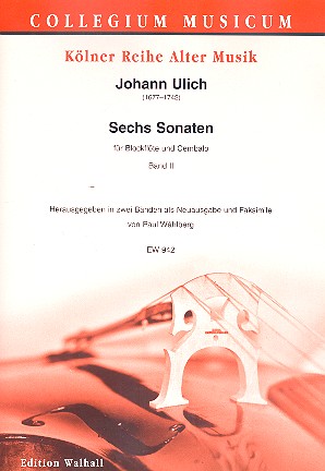 6 Sonaten Band 2 (Nr.4-6)