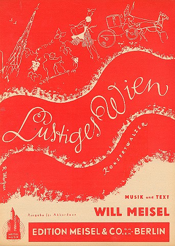 Lustiges Wien&nbsp;&nbsp;für Akkordeon&nbsp;&nbsp;