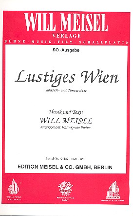 Lustiges Wien&nbsp;&nbsp;für Salonorchester&nbsp;&nbsp;