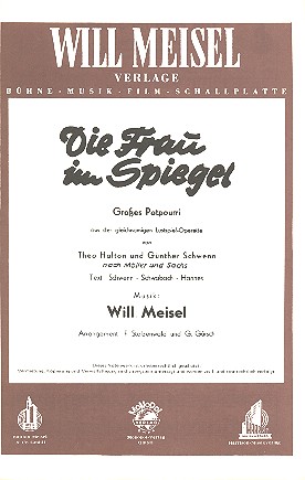 Die Frau im Spiegel: für&nbsp;&nbsp;Salonorchester&nbsp;&nbsp;