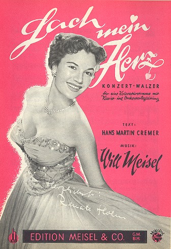 Lach mein Herz: Einzelausgabe&nbsp;&nbsp;Gesang und Klavier&nbsp;&nbsp;