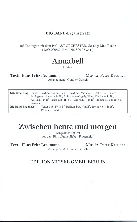 Annabell   und  Zwischen heute und morgen:&nbsp;&nbsp;Big-Band-Ergänzer&nbsp;&nbsp;
