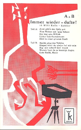 Immer wieder dufte: für  Salonorchester  