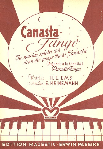 Canasta-Tango  für Klavier  