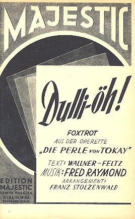 Dulli-öh: für Salonorchester    