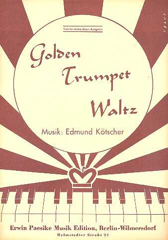 Golden Trumpet Waltz  für Klavier  