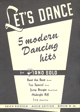 Let's dance: Album&nbsp;&nbsp;für Klavier&nbsp;&nbsp;