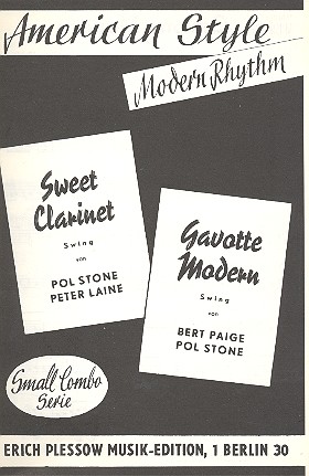 Sweet Clarinet  und   Gavotte Modern:&nbsp;&nbsp;für Combo&nbsp;&nbsp;