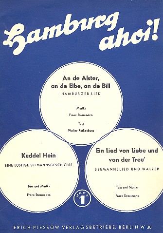 Hamburg Ahoi Band 1  für Akkordeon  