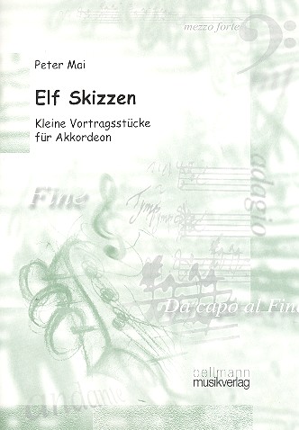 11 Skizzen  für Akkordeon  