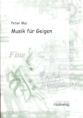 Musik für Geigen  für 3 Violinen  Partitur und Stimmen