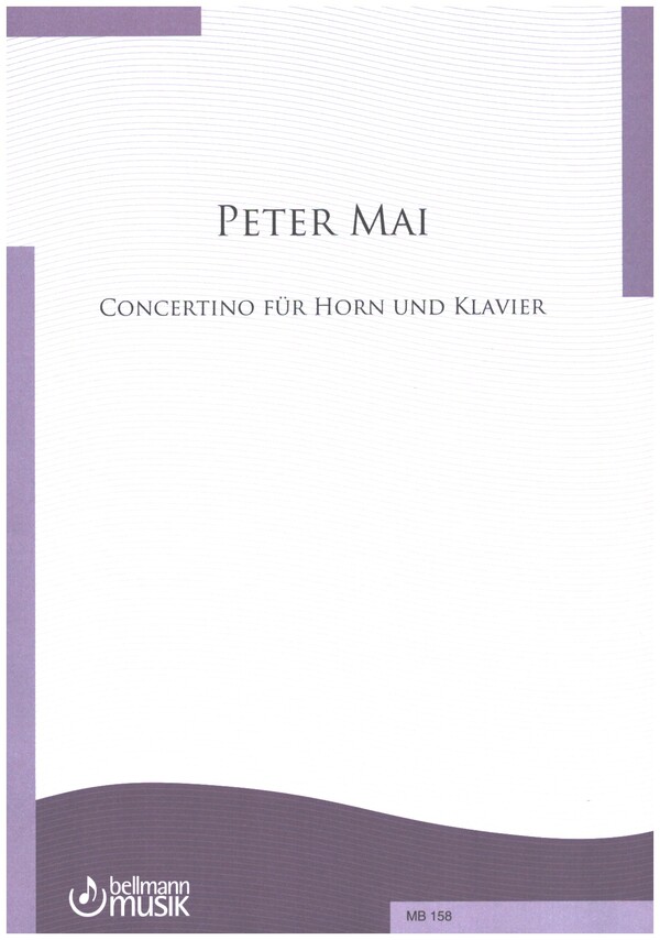 Concertino  für Horn in F und Klavier  