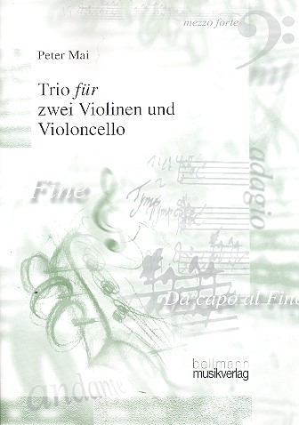 Trio&nbsp;&nbsp;für zwei Violinen und Violoncello&nbsp;&nbsp;Partitur und Stimmen