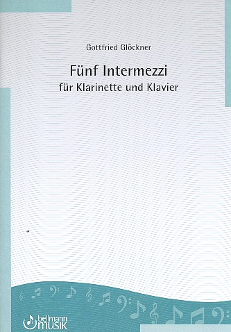 5 Intermezzi  für Klarinette und Klavier  