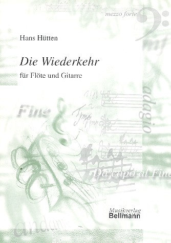 Wiederkehr  für Flöte und Gitarre  Partitur und Stimme