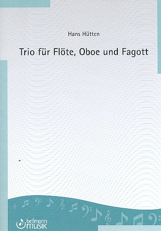 Trio  für Flöte, Oboe und Fagott  Partitur und Stimmen