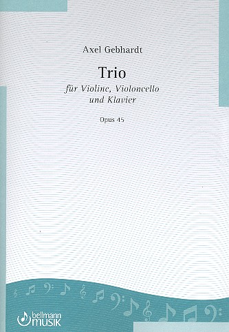 Trio op.45  für Violine, Violoncello und Klavier  Stimmen