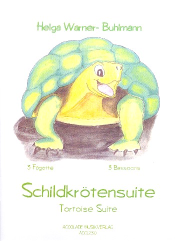 Schildkrötensuite  für 3 Fagotte  Partitur und Stimmen