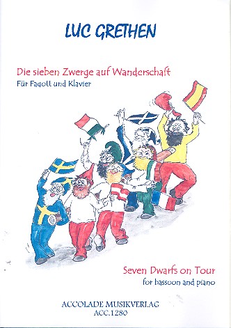 Die sieben Zwerge auf Wanderschaft  für Fagott und Klavier  