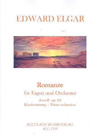 Romanze d-moll op.62 &nbsp;&nbsp;für Fagott und Orchester&nbsp;&nbsp;Klavierauszug
