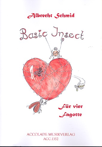 Basic Insect für 4 Fagotte  Partitur und Stimmen  
