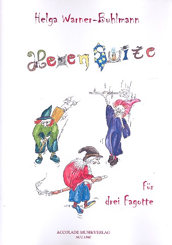 Hexensuite für 3 Fagotte  Partitur und Stimmen  