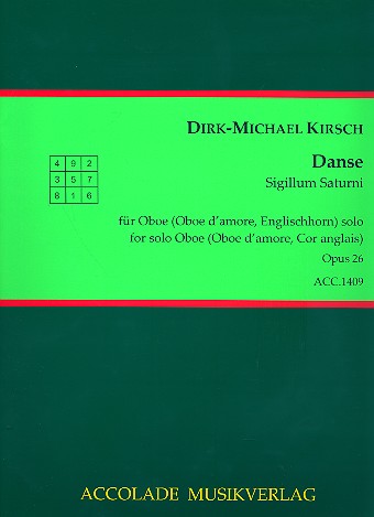 Danse op.26  für Oboe (Oboe d'amore/Englischhorn)  