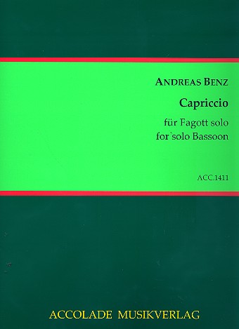 Capriccio für Fagott    