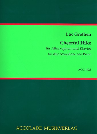 Cheerful Hike für Altsaxophon und Klavier    