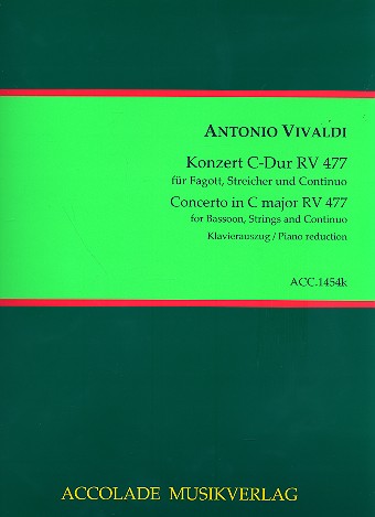 Konzert C-Dur RV477 für Fagott, Streichorchester