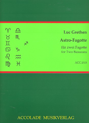 Astro-Fagotte  für 2 Fagotte  2 Spielpartituren