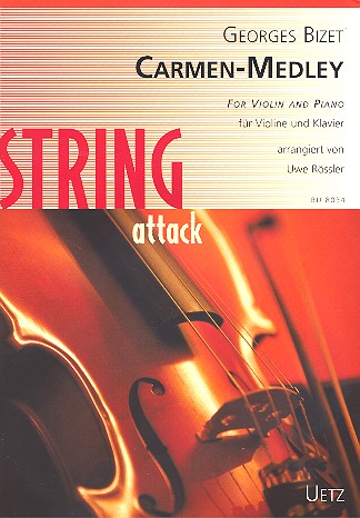 Carmen-Medley  für Violine und Klavier  