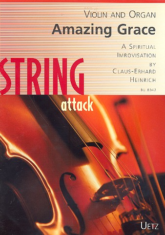 Amazing Grace Spiritual  improvisation für Violine und  Orgel