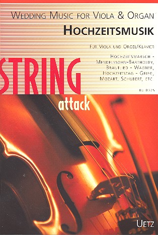 Hochzeitsmusik für Viola und Orgel (Klavier)&nbsp;&nbsp;&nbsp;&nbsp;
