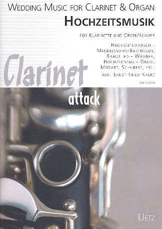 Hochzeitsmusik für Klarinette und Orgel (Klavier)&nbsp;&nbsp;&nbsp;&nbsp;