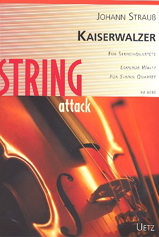Kaiserwalzer op.437 für Streichquartett&nbsp;&nbsp;Partitur und Stimmen&nbsp;&nbsp;